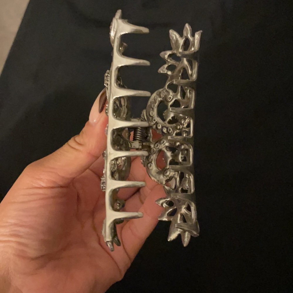 Silver hair clip - Picture 4 of 4